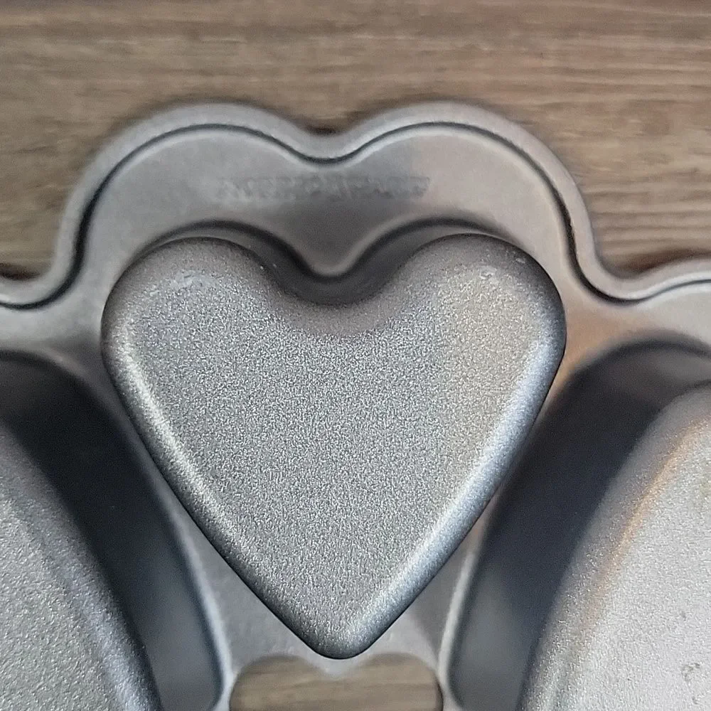 Valentine's Day Bakeware Bundle Nordic Wear Cake Pan Plus Two More Items